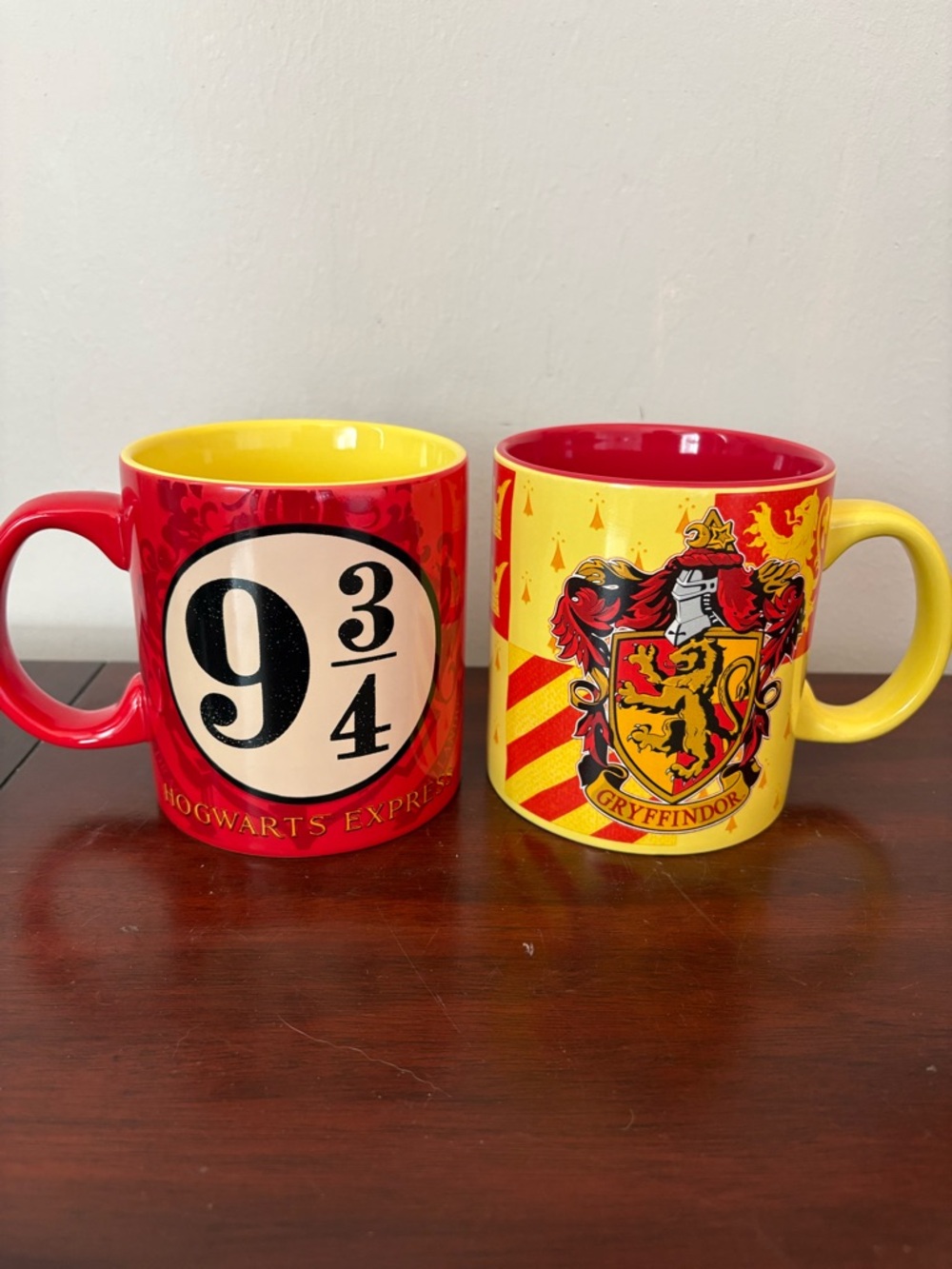 Harry Potter 20 Oz Coffee Mugs - Set Of 2 - No Chips - Colorful